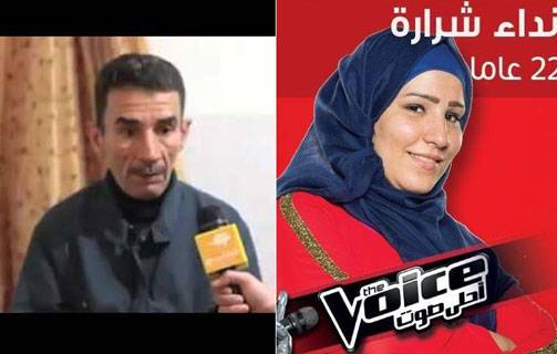فيديو.. والد نداء شرارة: شاركت في The Voice لتنقذ الأسرة من الفقر