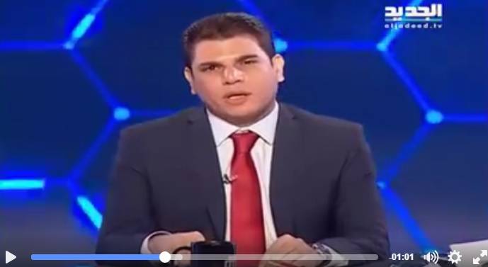 بالفيديو:الإعلامي سالم زهران يدخل إستديو للنشر ويتولى مهمة تقديم البرنامج على طريقته