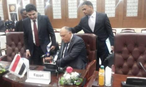 وزير الخارجية المصري يخوض الجولة الثالثة في حربه مع ميكرفون الجزيرة