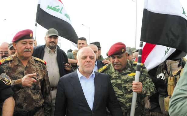 العبادي في الرمادي وترحيب دولي باستعادة الجيش العراقي للمدينة