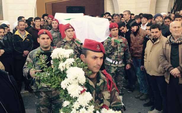وداع مؤثر للشهيد علي زين في شمسطار
مُمثل مقبل وقهوجي: عيون الجيش
لن تغفل عن حماية الأمن والاستقرار