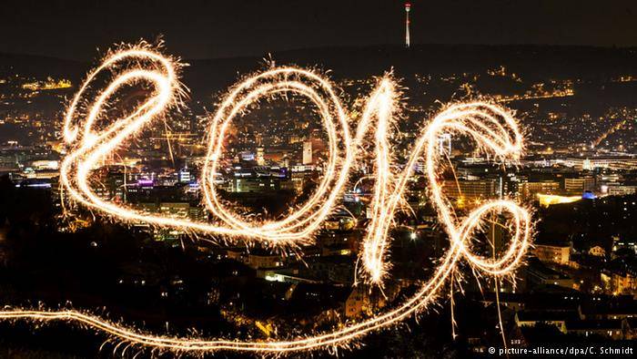 هكذا استقبل العالم عام 2016