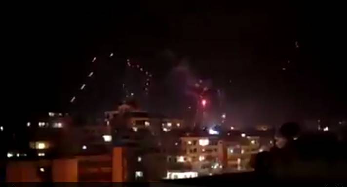 بالفيديو.. الرصاص يشعل سماء الضاحية