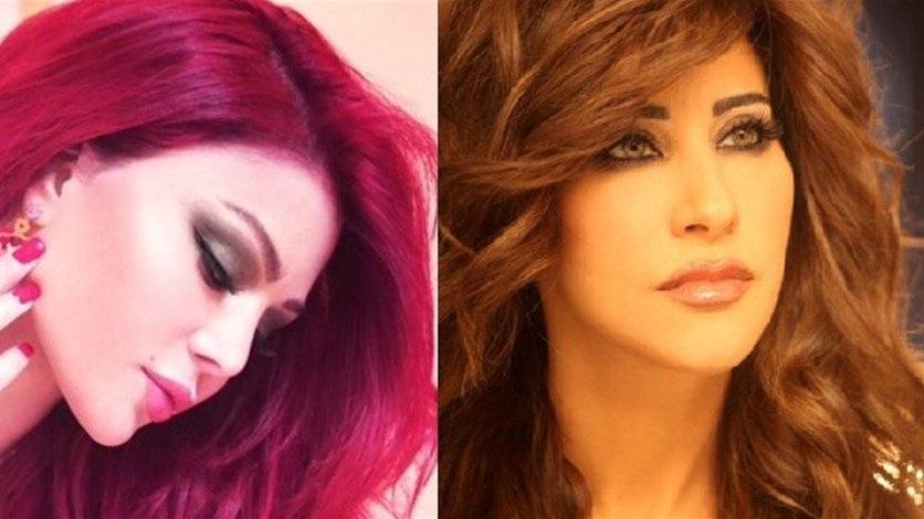 على طريقة تلفزيون الواقع.. هيفا ونجوى في المطار