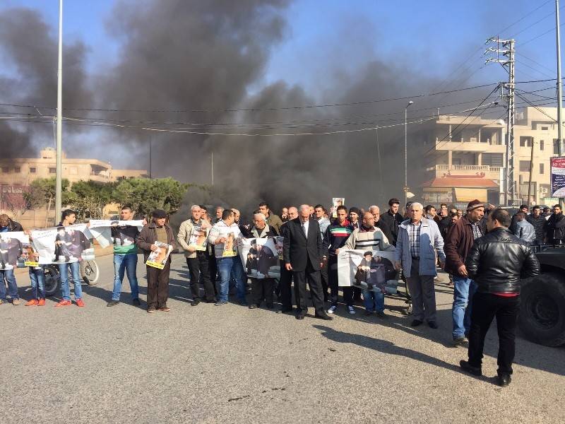 مناصرو يعقوب يقطعون عدد من الطرقات
