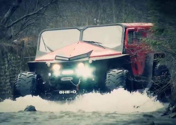 Ghe-o Rescue عربة انقاذ خارقة من انتاج رومانيا... فيديو