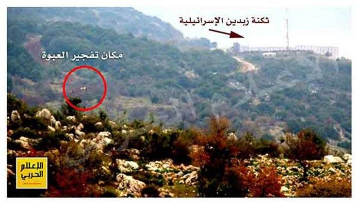بالصور.. مكان تفجير المقاومة للعبوة الناسفة والجرافة العسكرية الإسرائيلية المتضررة