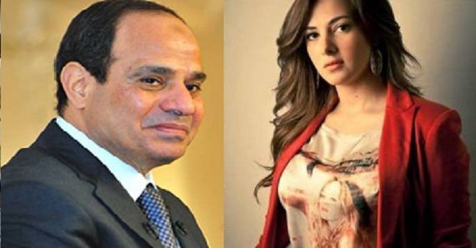 فيديو-  دنيا سمير غانم تطلب أمراً غريباً من السيسي‎