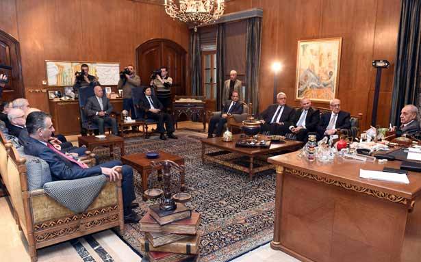 وفد من جمعية المصارف 
زار بري شاكرا له إقرار
مجلس التشريعات المالية