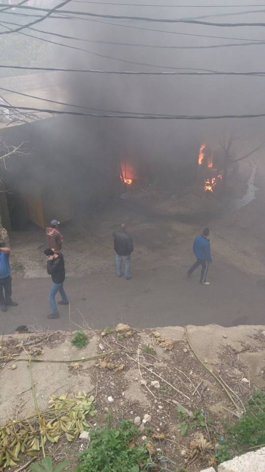 بالصور.. حريق كبير في مغدوشة و السبب؟