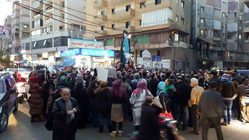 مسيرة إحتجاجية لاستمرار توقيف يعقوب