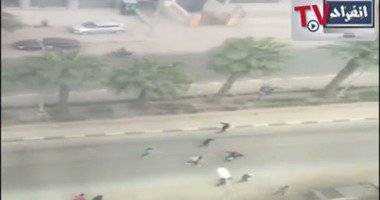 بالفيديو لحظة اطلاق النار على اسرائيليين في القاهرة امام فندق