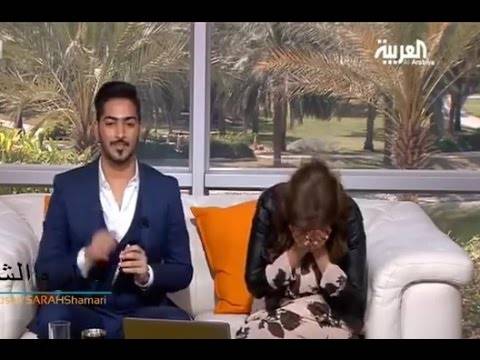 موقف محرج لمذيعة العربية على الهواء