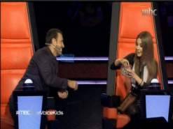 نانسي عجرم تغري كاظم الساهر وتامر حسني و"ميرنا" تذهل الجميع