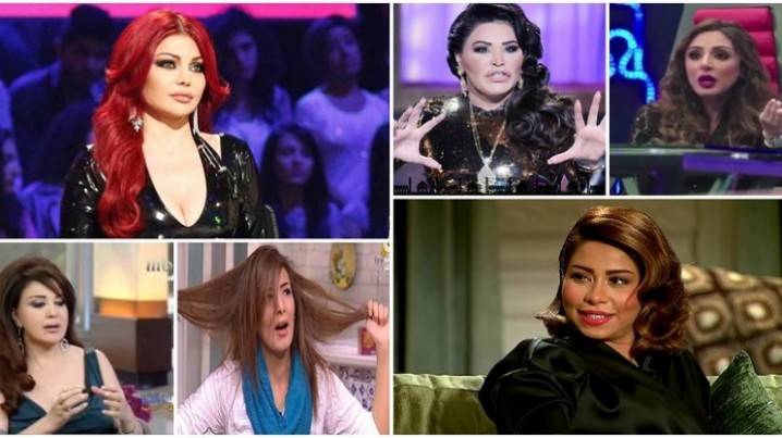 بالصور- فنانات يصدمن الجمهور بألفاظ نابية على الهواء