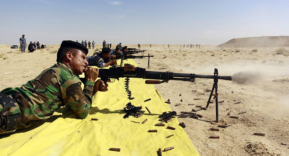 تحرير منطقة تل كصيبة في العراق من يد داعش