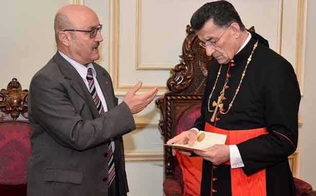 الراعي أرسل وفداً زار محافظ طرطوس 
وتسلّم النسخة الأصليّة عن إعلان جنيف
