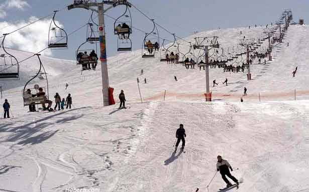 نسبة التشغيل في فنادق التزلج تصل الى 70 و100 في المئة