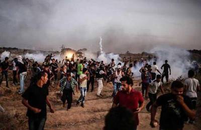 استشهاد فلسطيني في مواجهات مع جيش الاحتلال على حدود غزة