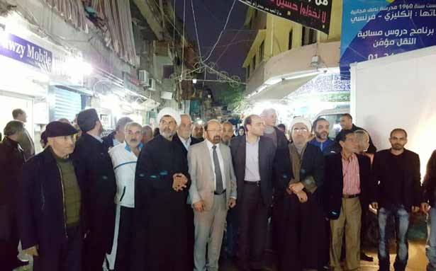 تدهور صحّة والدة حسن يعقوب
ومسيرة في سن الفيل لمناصريه