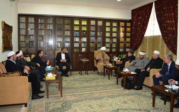 الوفد الروسي الى مُؤتمر الأديان
التقى «جبهة العمل الإسلامي» والنابلسي