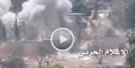 فيديو خاص: الجيش السوري يطرق معاقل داعش بين الرقة وحلب