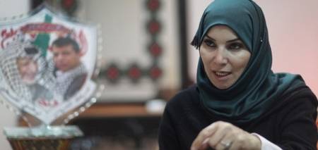 محمد دحلان وزوجته جليلة في بيت حانون بغزة