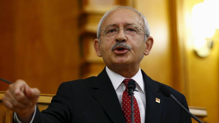 زعيم المعارضة التركية: أردوغان 