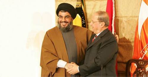 حزب الله مع عون حتى النهاية