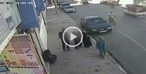 بالفيديو.. أسرع عملية سرقة في وضح النهار