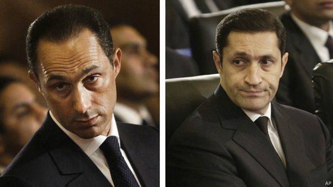مصر: قضاء أبو لهب يعاقب أبناء معارضيه ويطلق سراح نجلي مبارك