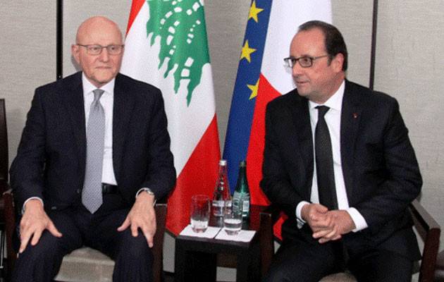 هولاند: فراغ السلطة في لبنان مؤسف وقد يصبح خطراً
