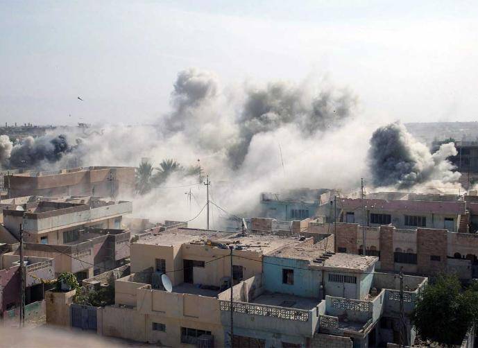 34 قتيلا من داعش بقصف جوي شمال الرمادي