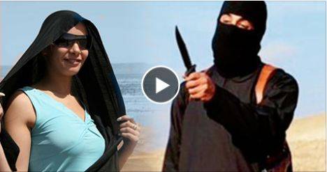 بالفيديو: شاهد ماذا فعل تنظيم داعش بالفنانة لبنى ابيضار بعد مشاهدها الخلاعية فى أخر أعمالها