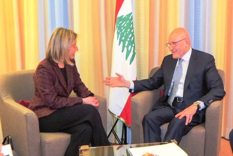 سلام عرض التطوّرات في لبنان والمنطقة مع موغيرني