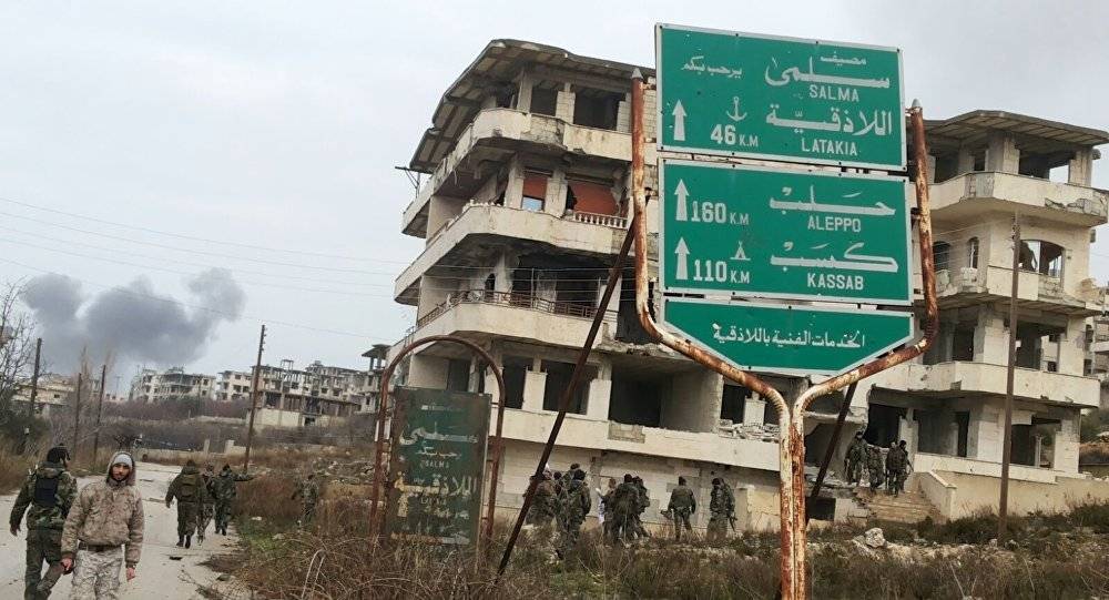 سوريا: مندوبو وكالات أنباء عالمية يزورون بلدة سلمى المحررة