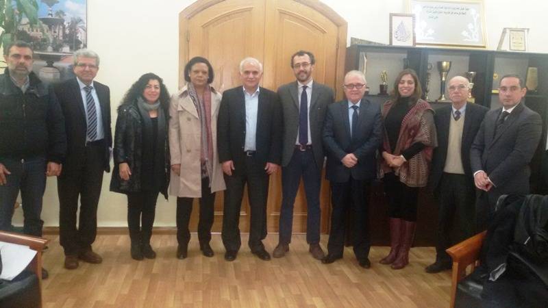 الرافعي استقبل وفد مفوضية الاتحاد الاوروبي وصندوق التنمية الاقتصادية والاجتماعية