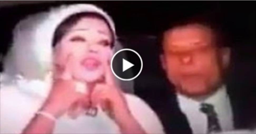 بالفيديو: مقطع مثير من داخل سيارة عريس وعروسة يشعل مواقع التواصل