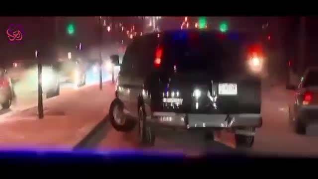 بالفيديو الجليد يوقف موكب الرئيس اوباما