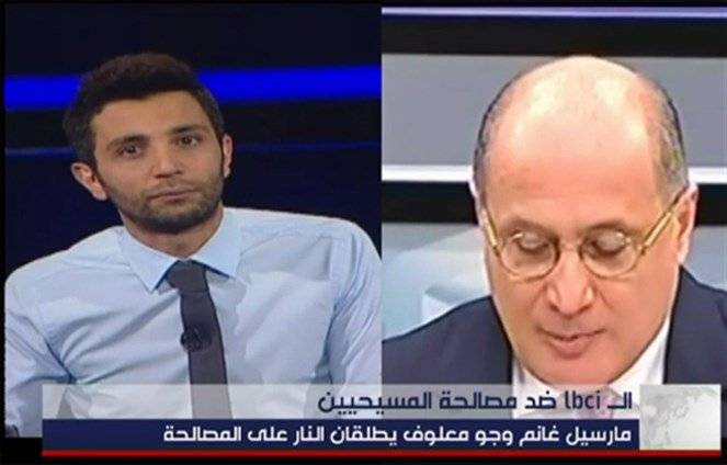 بالفيديو mtv تتهم lbc بانها ضد الاتفاق بين جعجع وعون