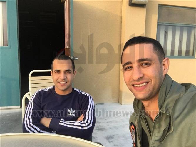 صور الطيارين المصريين اللذين قضيا في سقوط طائرة " F16" بقاعدة فايد