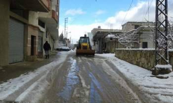 الحرارة ما دون الصفر في شبعا والمدارس مقفلة
