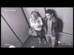 بالفيديو كاميرا خفية  تفضح ما حصل  بين فتاة  وشاب في  المصعد