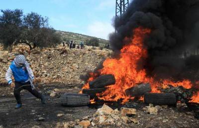 إصابة فلسطينيين بمواجهات مع جيش الاحتلال في الضفة