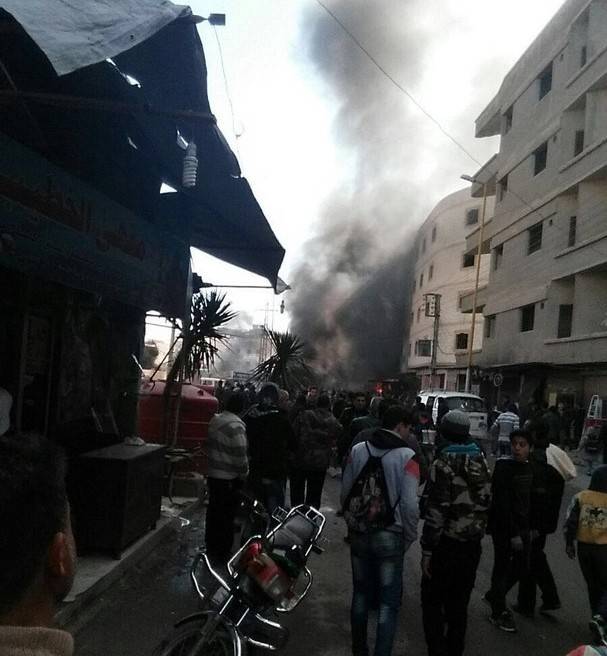 قتلى وجرحى في انفجارين بمنطقة السيدة زينب