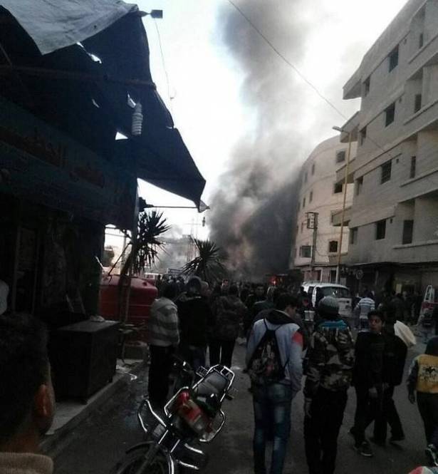 الجزيرة: تنظيم الدولة الإسلامية يتبنى التفجيرين في منطقة السيدة زينب بريف دمشق