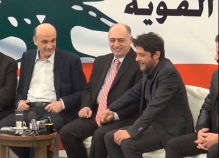 بالفيديو معين شريف يرد على منتقدي  زيارته الى جعجع في معراب