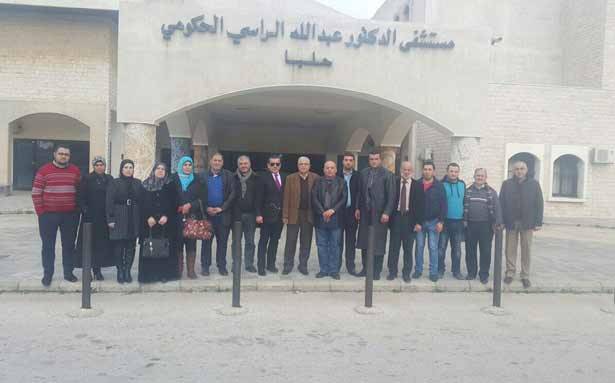 وفد من حملة «عكار لعيونك توحّدنا»
زار المستشفى الحكومي في حلبا