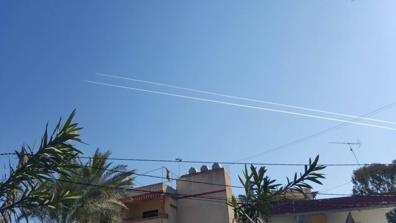 بالصور: طائرتان اسرائيليتان خرقتا أجواء صيدا