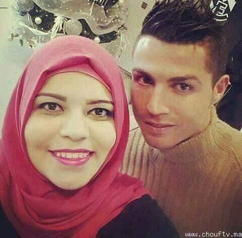 بالصور.. هذه هي حقيقة زواج رونالدو باللبنانية المحجبة الجميلة